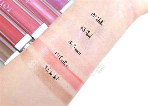 dior stellar gloss swatches